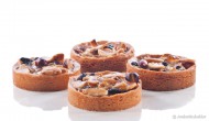Noten/caramel rondo afbeelding
