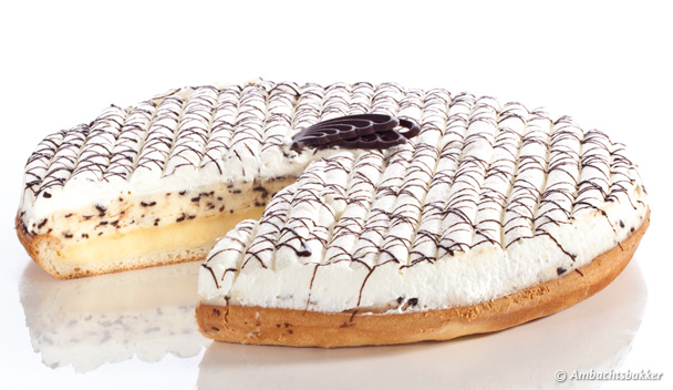 Stracciatella Vlaai